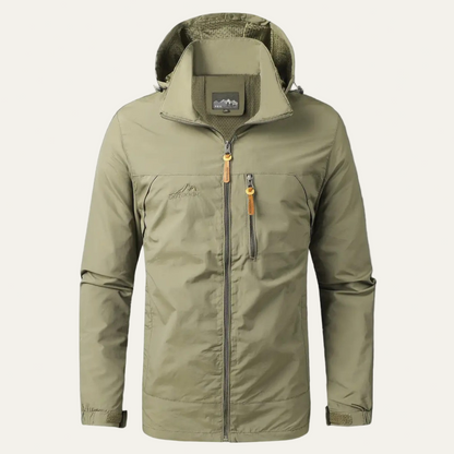 VogeLuxe | Men’s Outdoor Hooded Waterproof Jacket