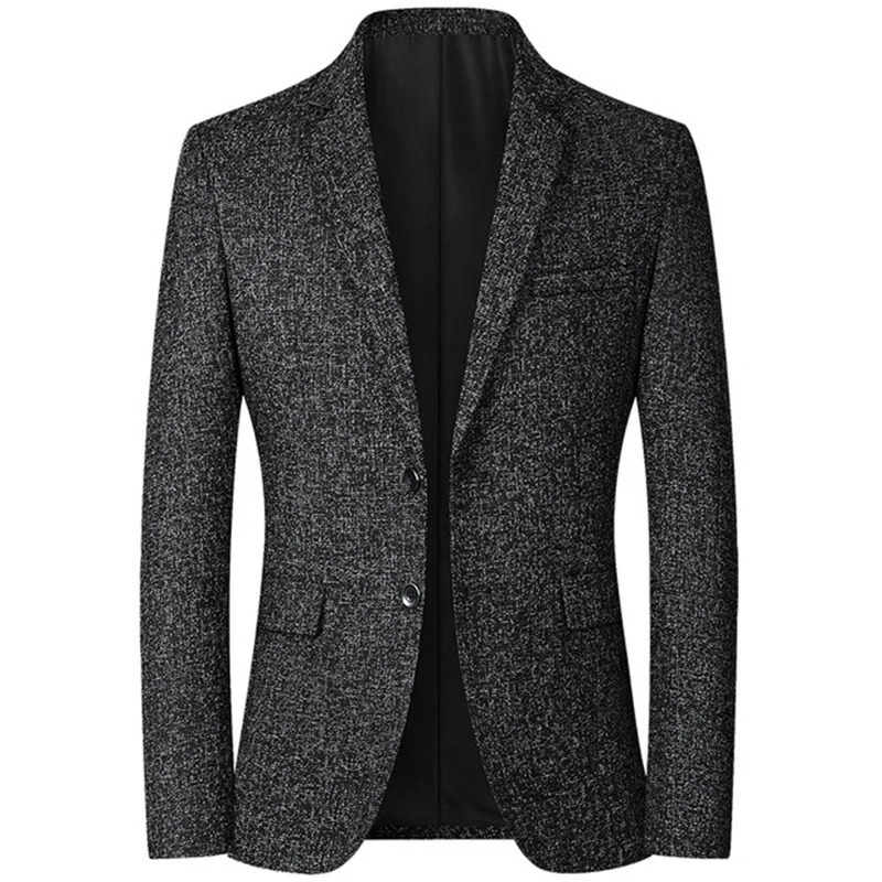 Slim Fit Mens Blazer Jacket Two Button Style