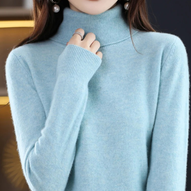 Soft Women's Winter Wool Sweater