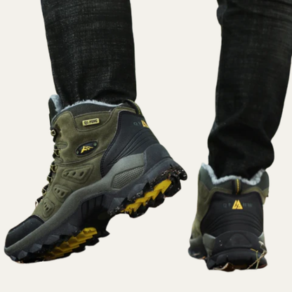 VogeLuxe | Men’s Mid Top Hiking Boots Rugged Outdoor Design