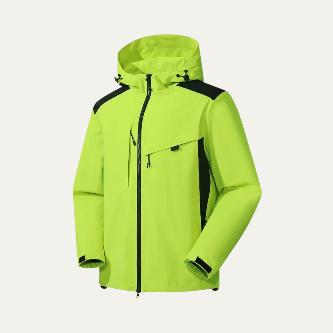 VogeLuxe | Men’s Waterproof Technical Shell Jacket