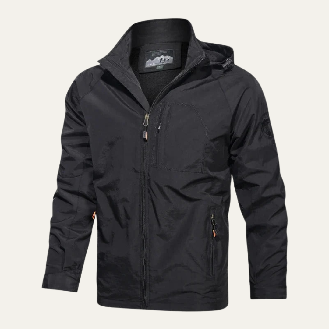 VogeLuxe | Men’s Summer Technical Hooded Outdoor Windbreaker