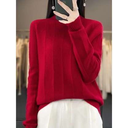 Warm Water Resistant Turtleneck Sweater for Women