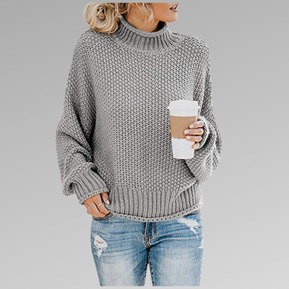 Relaxed Fit Women's Crew Neck Jumper Sweater