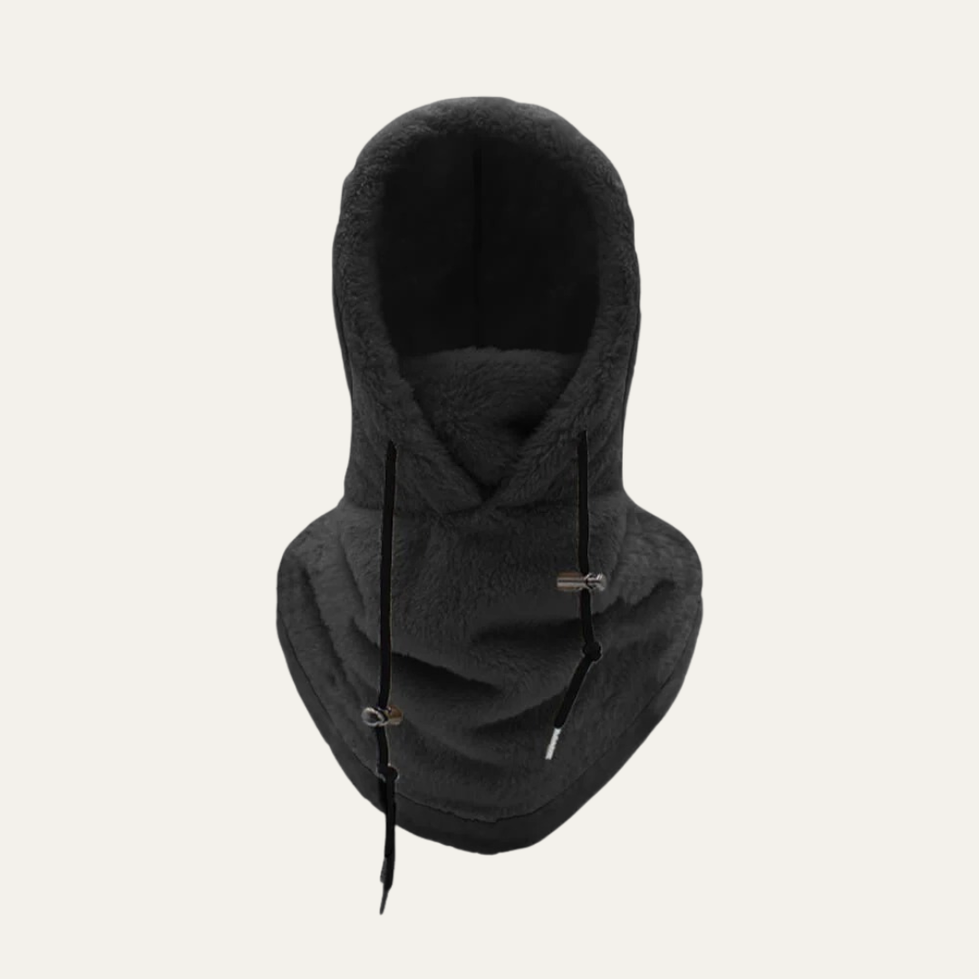 VogeLuxe | Unisex Plush Fleece Lined Hooded Neck Warmer Mask