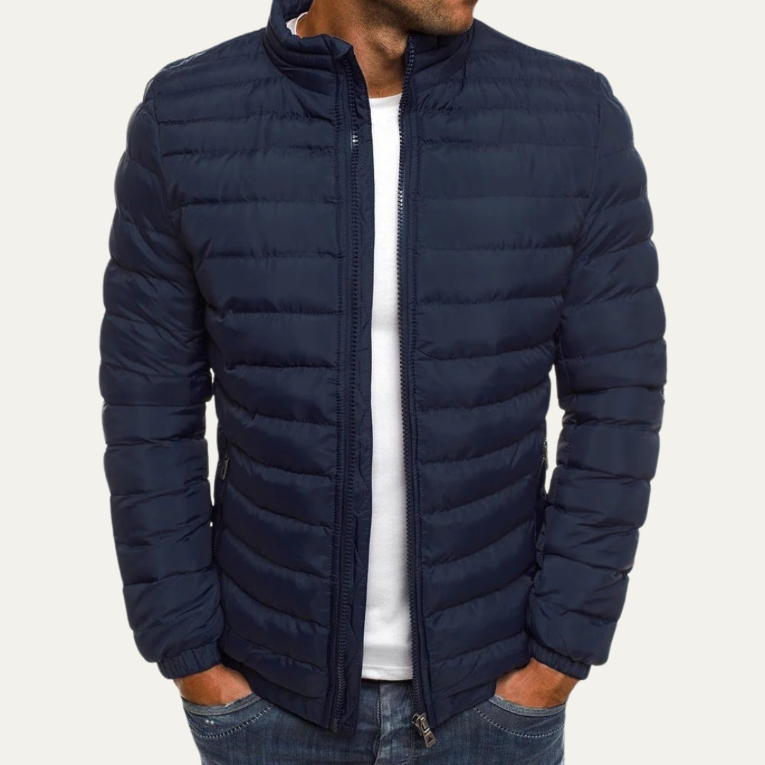 VogeLuxe | Men’s Stylish Lightweight Quilted Puffer Jacket