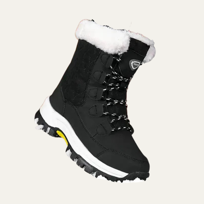 VogeLuxe | Women’s Quilted Faux Fur Winter Snow Boots