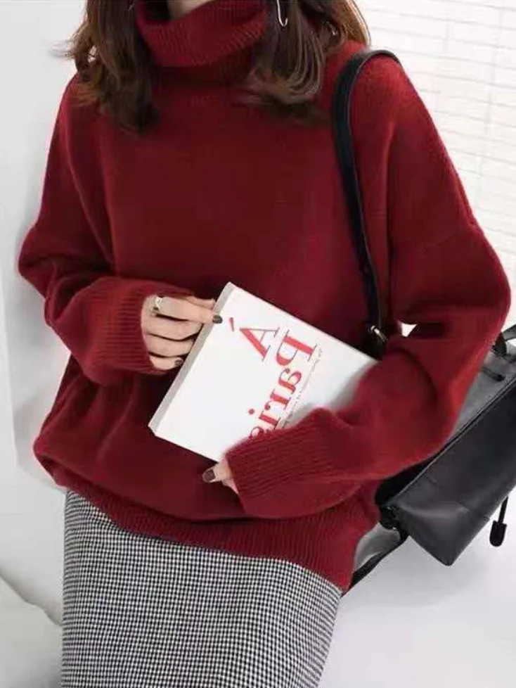 Women's Warm Long Sleeve Winter Sweater