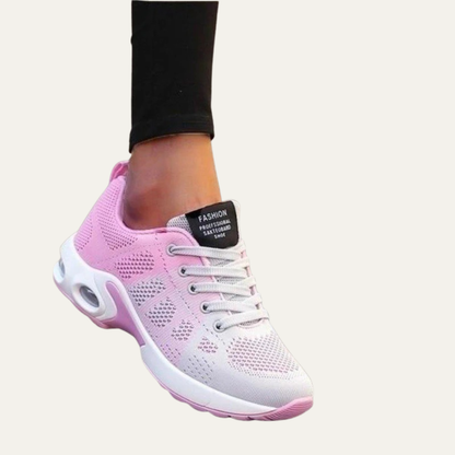 VogeLuxe | Women’s Breathable Athletic Lace Up Sneakers