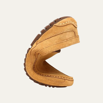 VogeLuxe | Men’s Suede Hand-Stitched Moccasins
