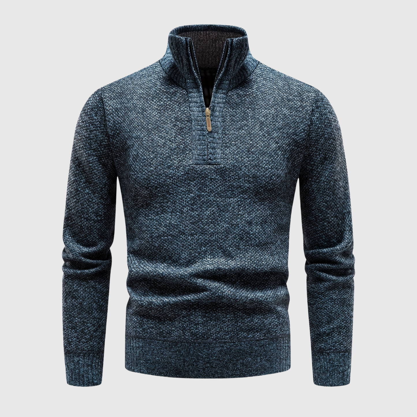 Warm Crew Neck Knitted Men's Winter Sweater - VogeLuxe