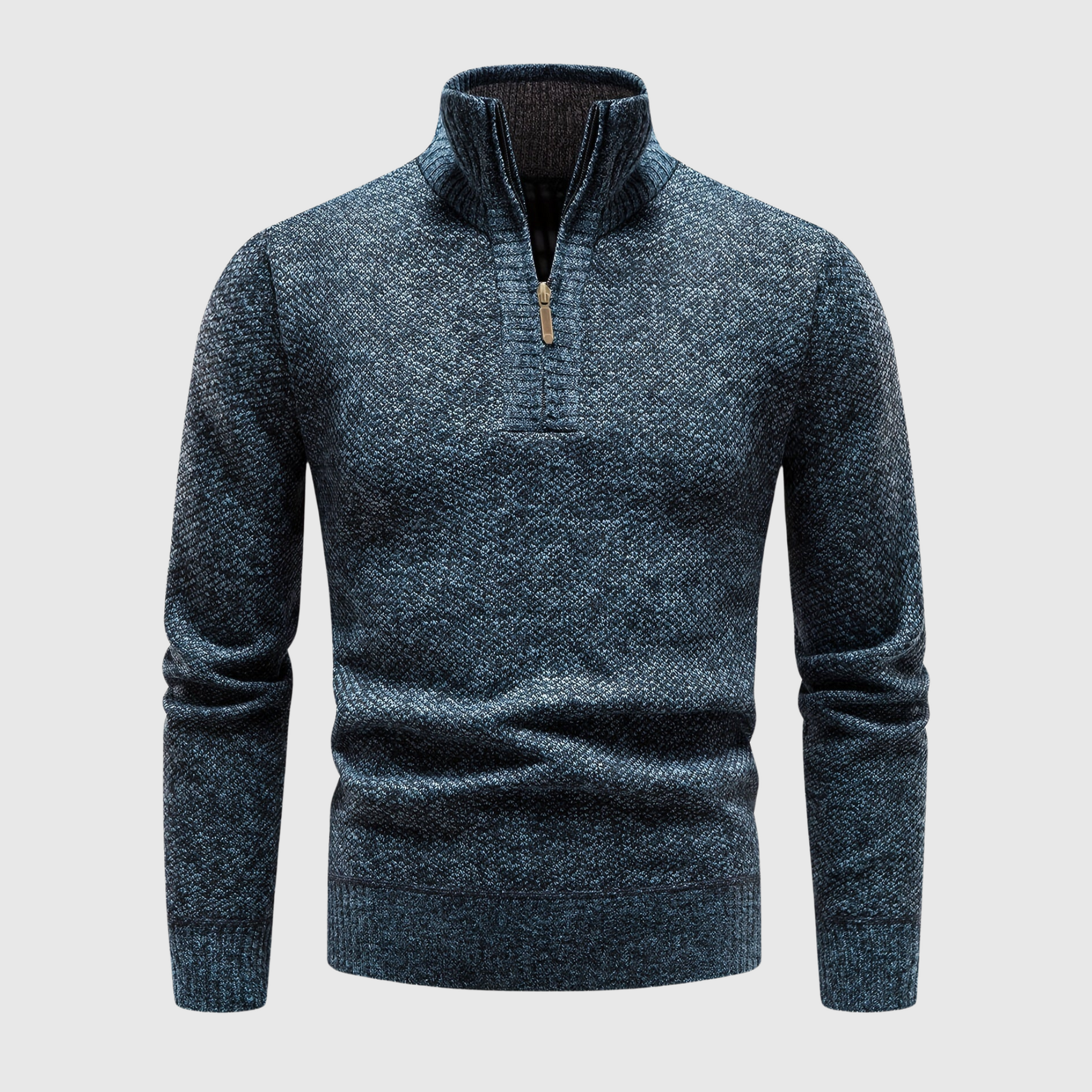 Warm Crew Neck Knitted Men's Winter Sweater - VogeLuxe