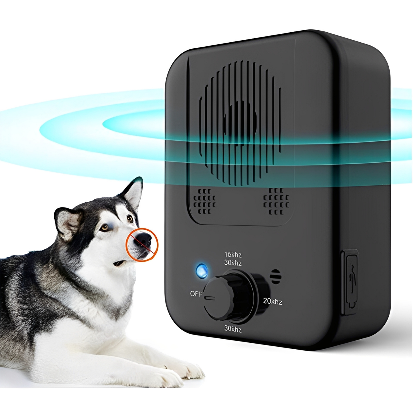 Effective Anti Bark Device for Dogs Easy Training Anywhere - VogeLuxe