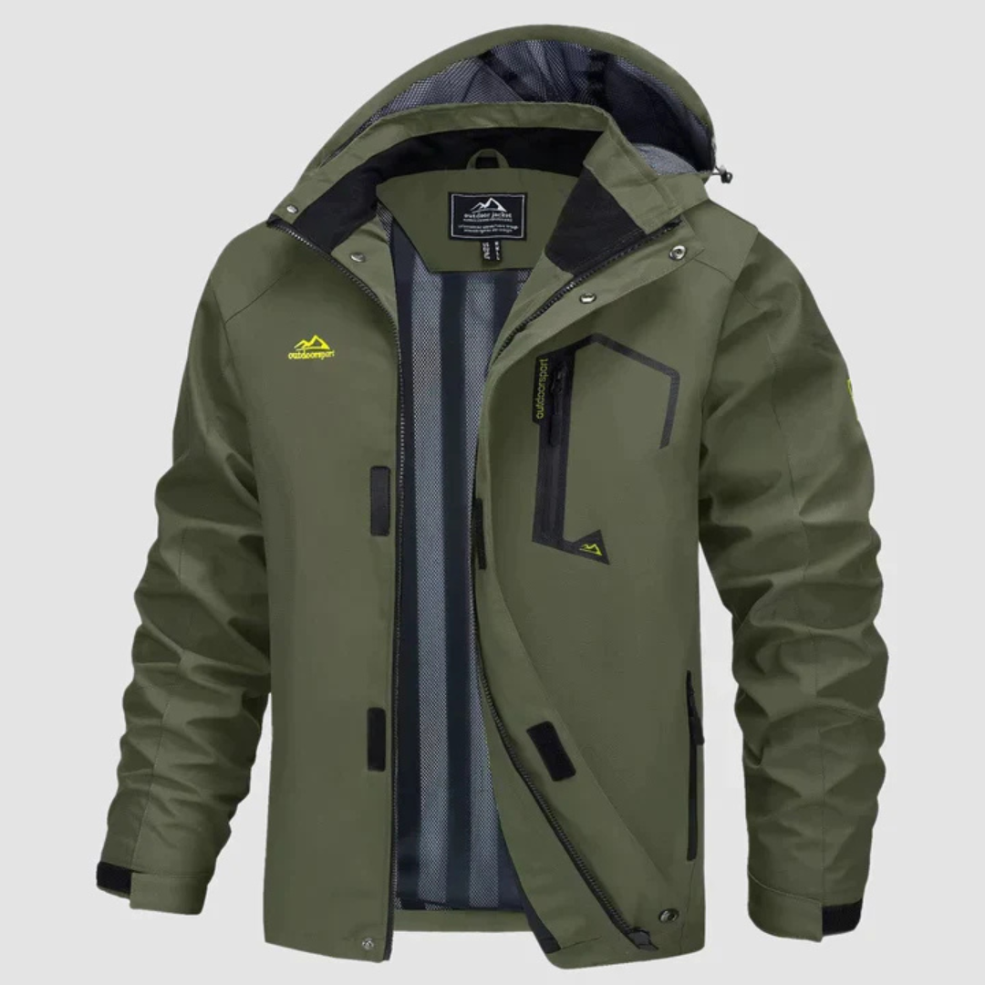 VogeLuxe | Men’s Durable Waterproof Utility Jacket