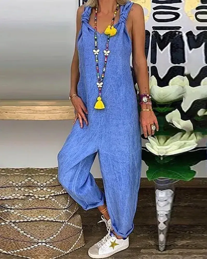 Sleeveless Womens Summer Romper Outfit