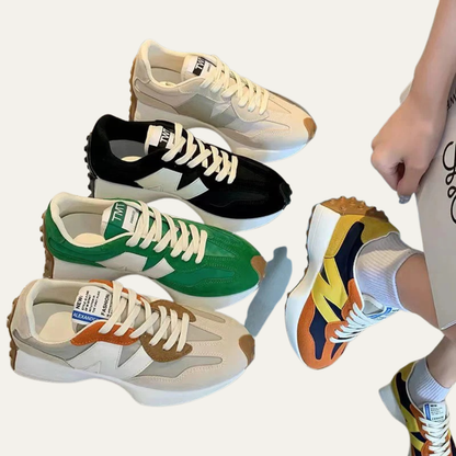 VogeLuxe | Women’s Paneled Low Top Athletic Sneakers