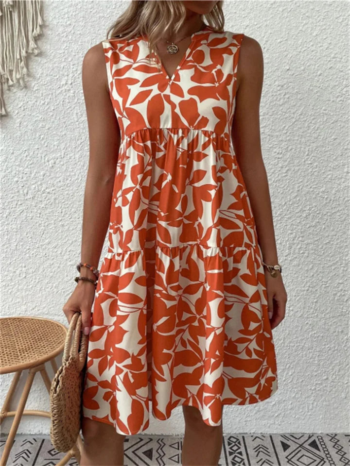 Chic Casual Floral Sundress for Women