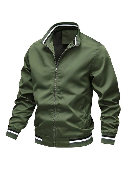 Warm Winter Bomber Jacket Classic Style - VogeLuxe