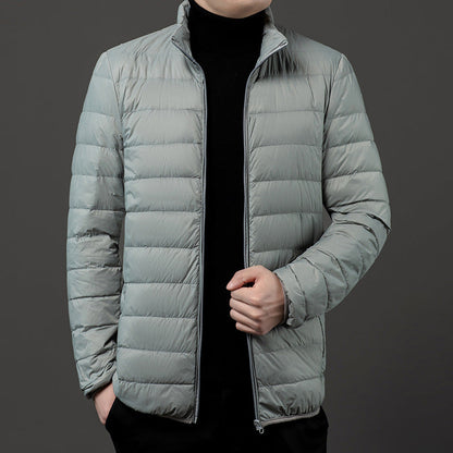 Men's Thin Waterproof Down Puffer Jacket