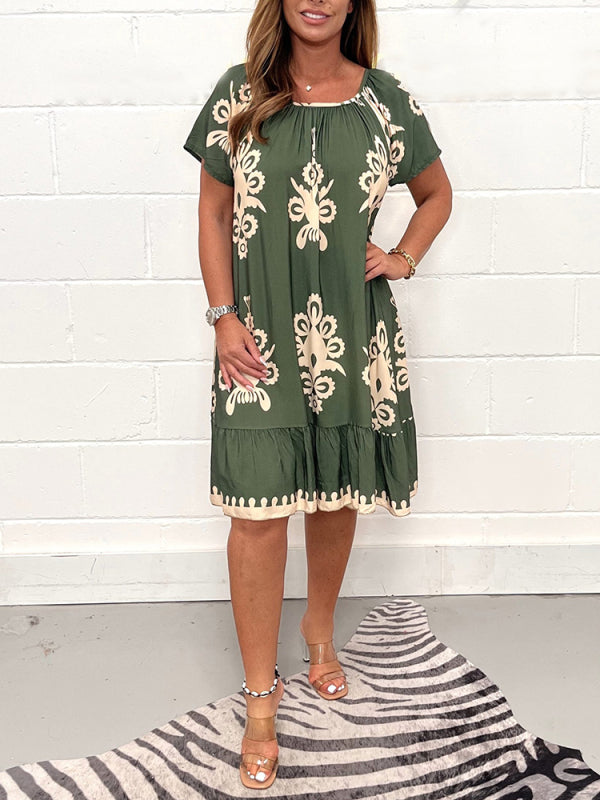 Comfy Floral Sundress for Women Casual Wear