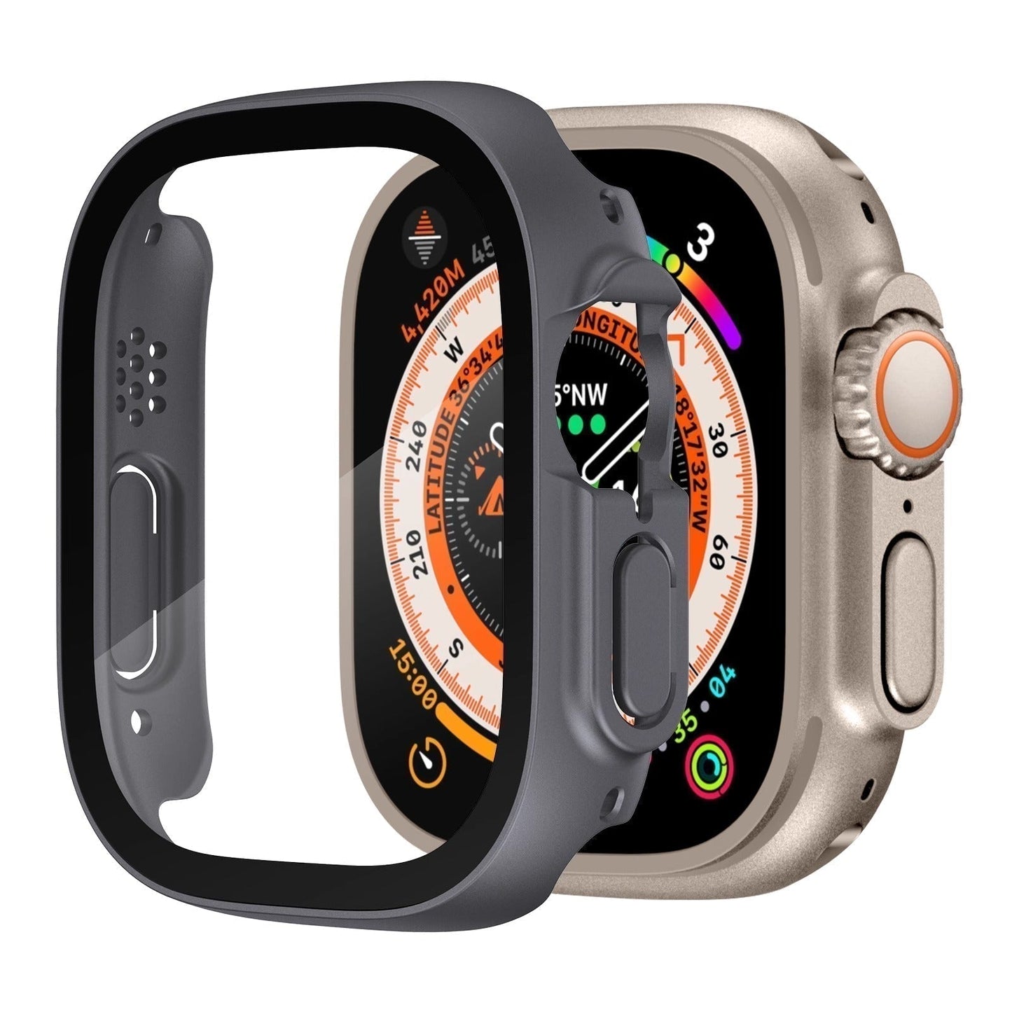 Durable Apple Watch Ultra Clear Screen Case Protector