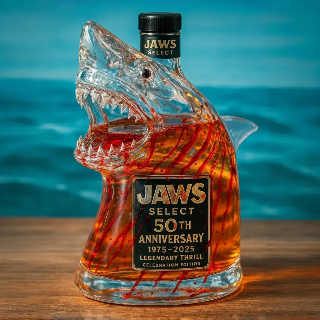 Unique Shark Head Bottle Movie Collector Item
