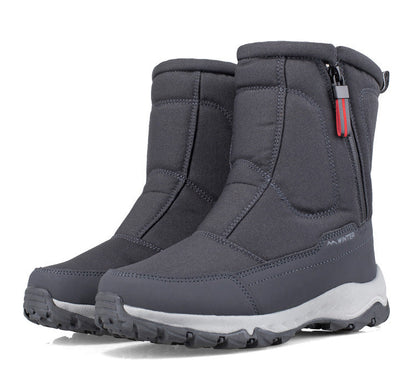VogeLuxe | Women’s Mid Calf Quilted Winter Snow Boots