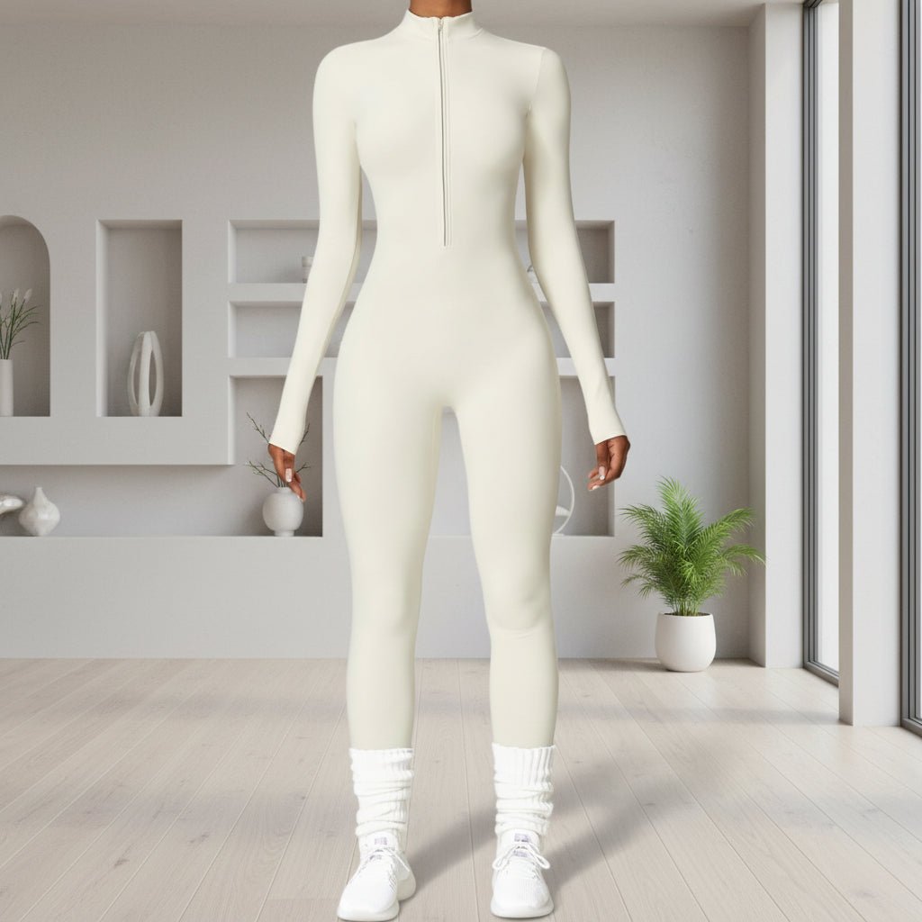 Flexible Fitness Jumpsuit Full Length Sportswear