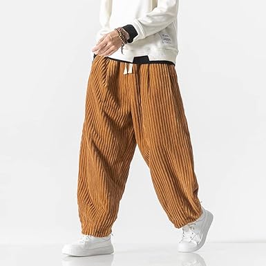 Relaxed Fit Soft Corduroy Pants