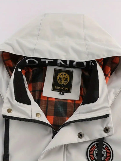 VogeLuxe | Men’s Water Resistant Hooded Urban Utility Jacket