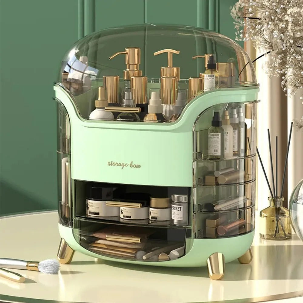 Spacious Makeup Storage Case for Desk