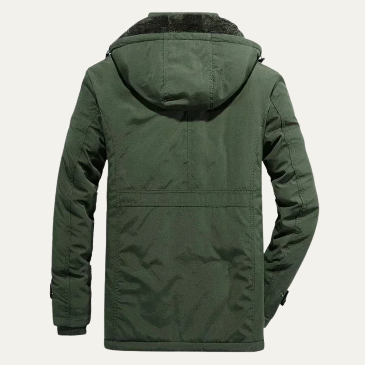 VogeLuxe | Men’s Winter Parka Jacket with Adjustable Hood