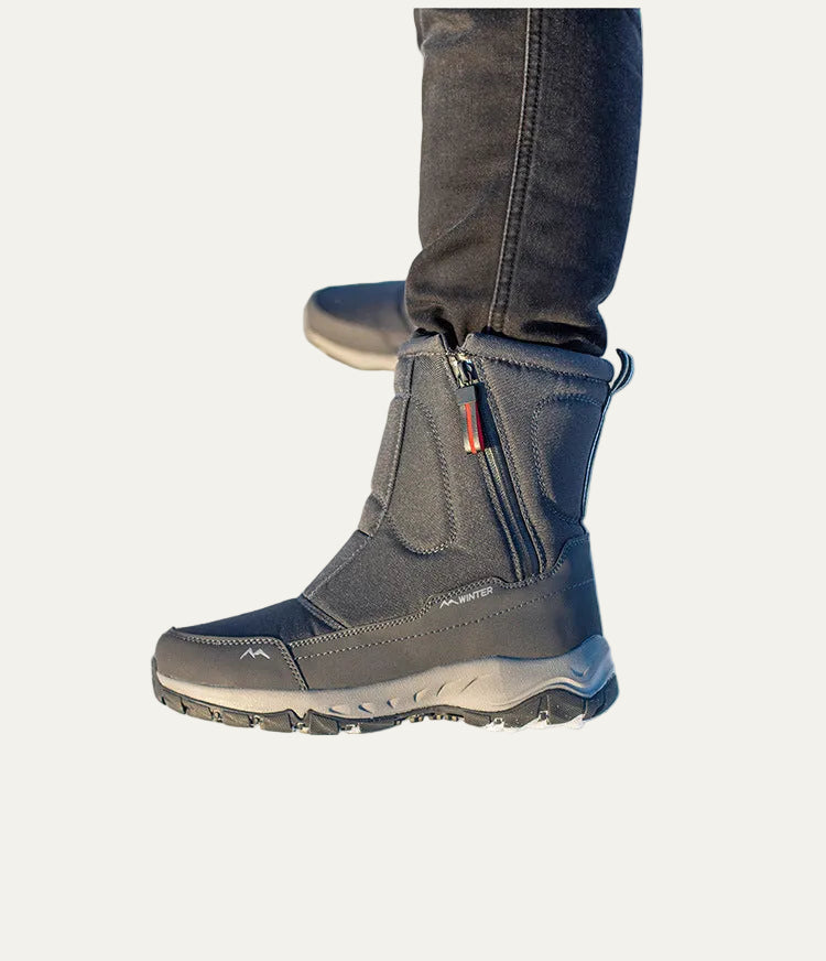 VogeLuxe | Women’s Mid Calf Quilted Winter Snow Boots