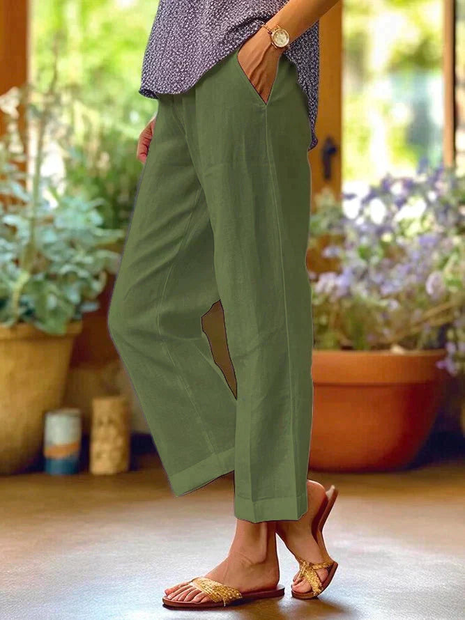 Slim Fit Ladies Casual Trousers