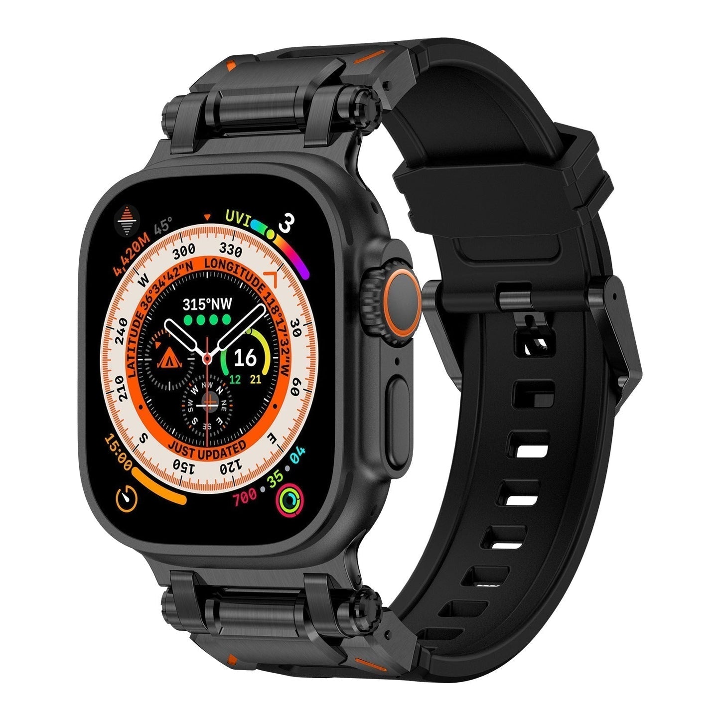 Flexible Silicone Apple Watch Strap