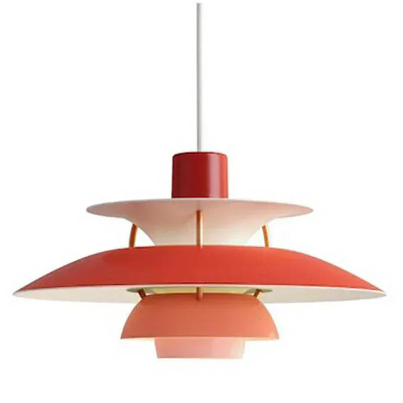 Chic LED Pendant Light With Fabric Shade