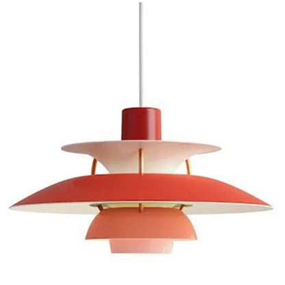 Chic LED Pendant Light With Fabric Shade
