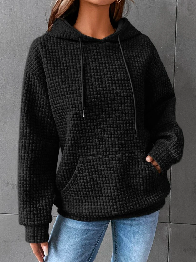 Warm Women's Fleece Hooded Sweater