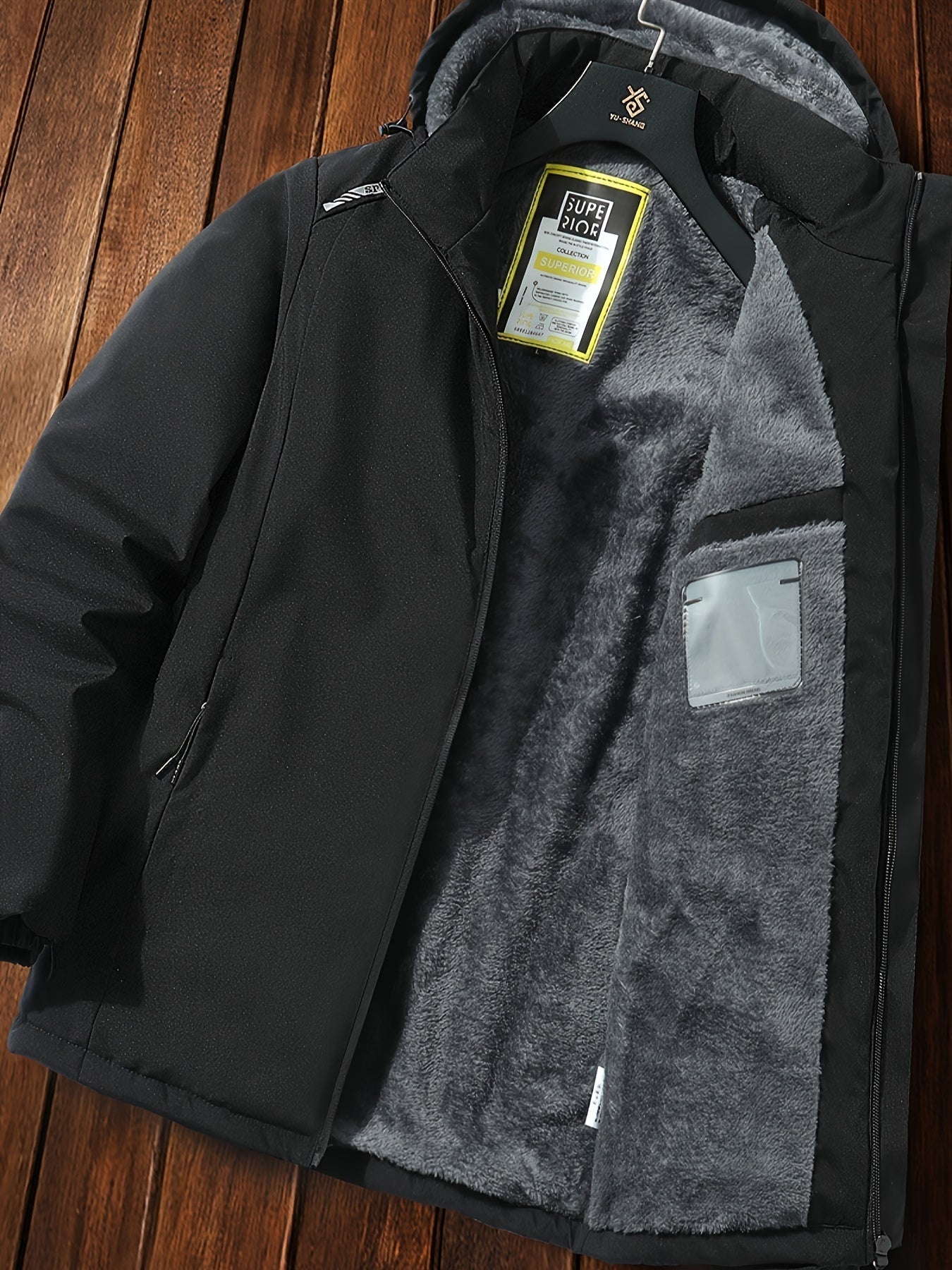 Cozy Filled Insulated Men's Winter Puffer Jacket