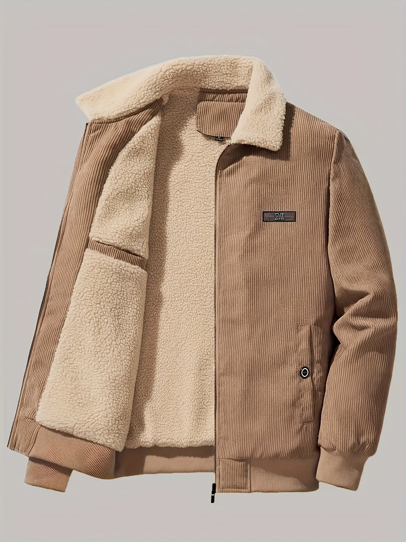 Relaxed Fit Vintage Men's Winter Coat - VogeLuxe