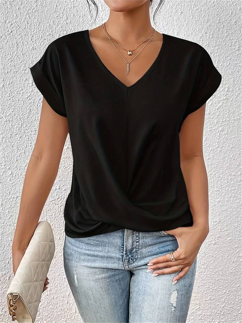 Paola - Donna T-shirt estivo corto