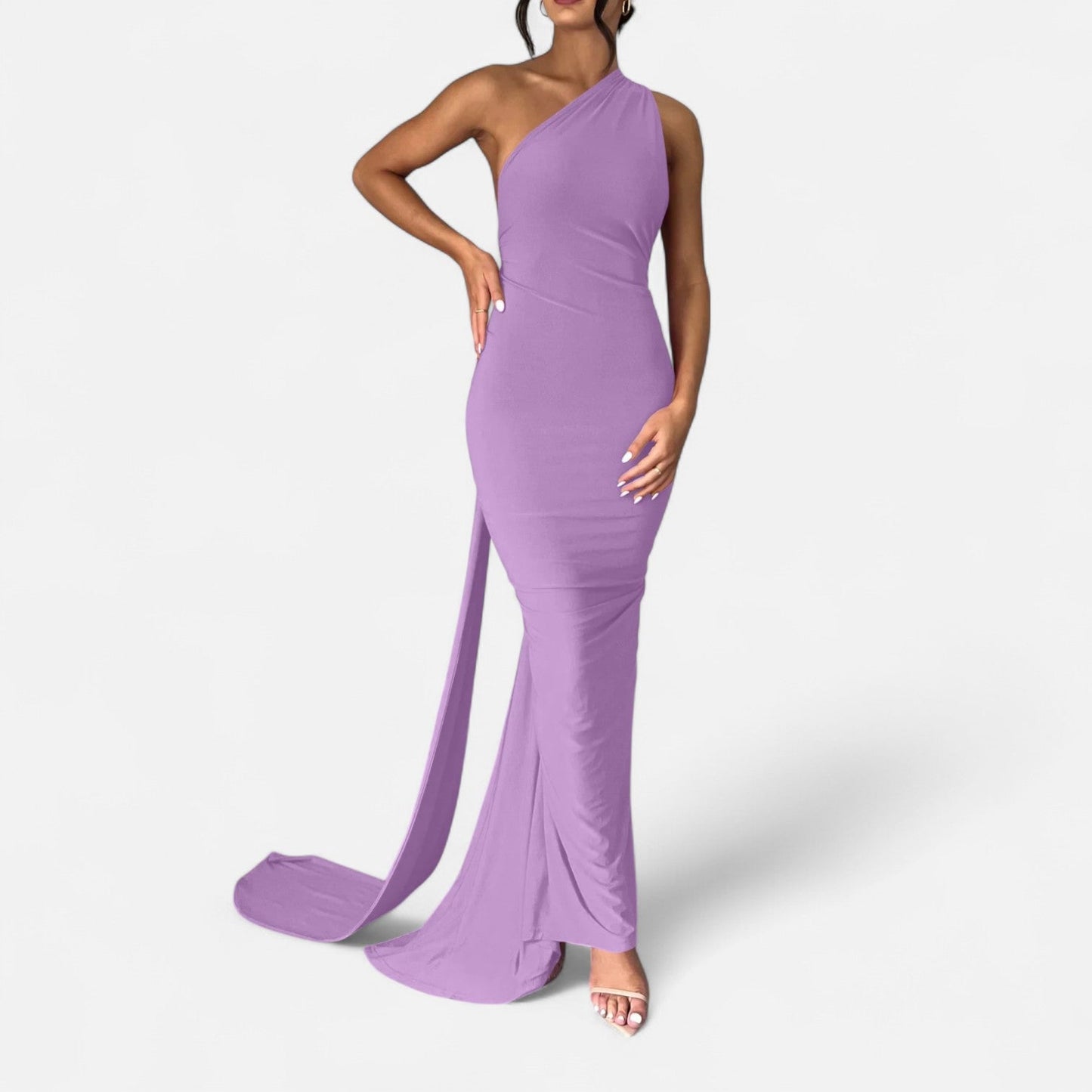 Elegant Tie Back Formal Gown for Women