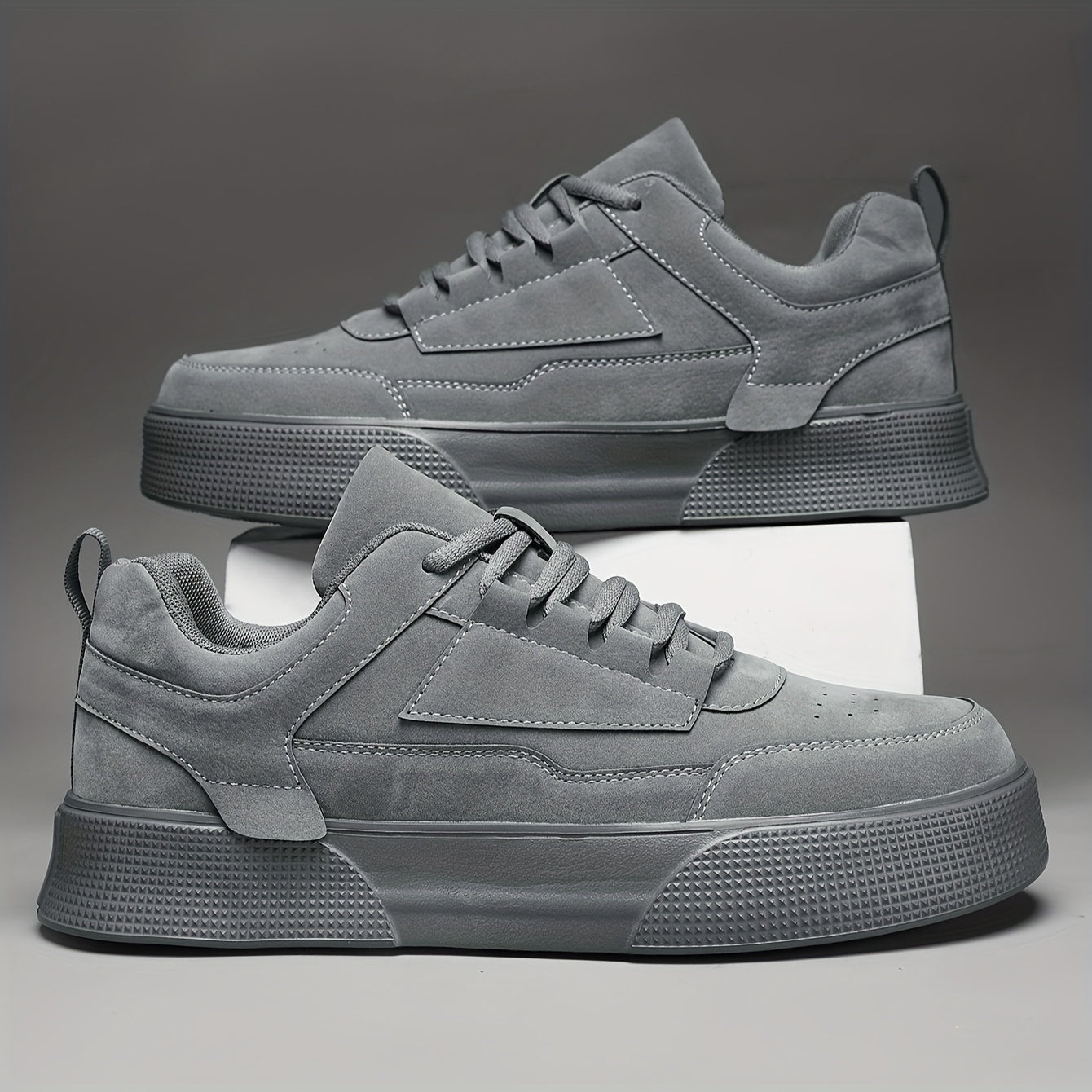 Men's Cushioned Grip Athletic Walking Shoes - BritishElegance