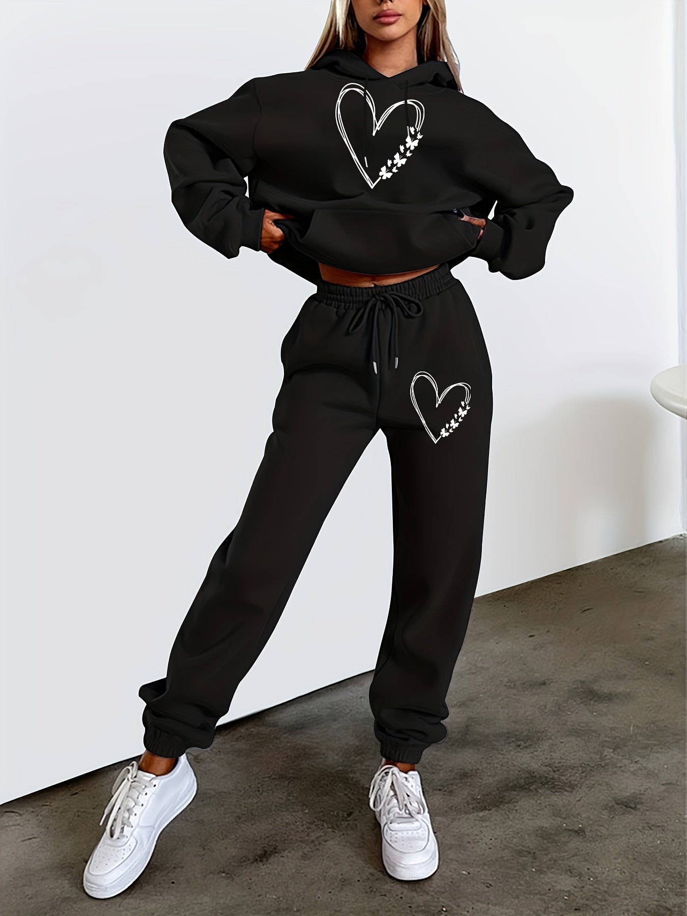 Comfortable Women's Jogging Suit All-in-One Outfit - VogeLuxe