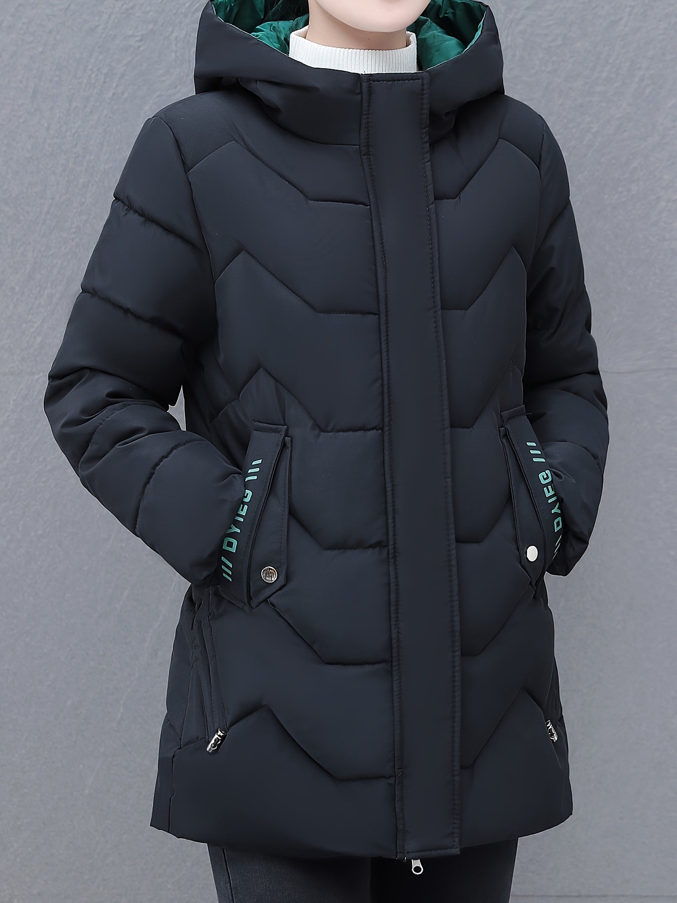 Cozy Long Puffer Jacket For Women With Hood - VogeLuxe