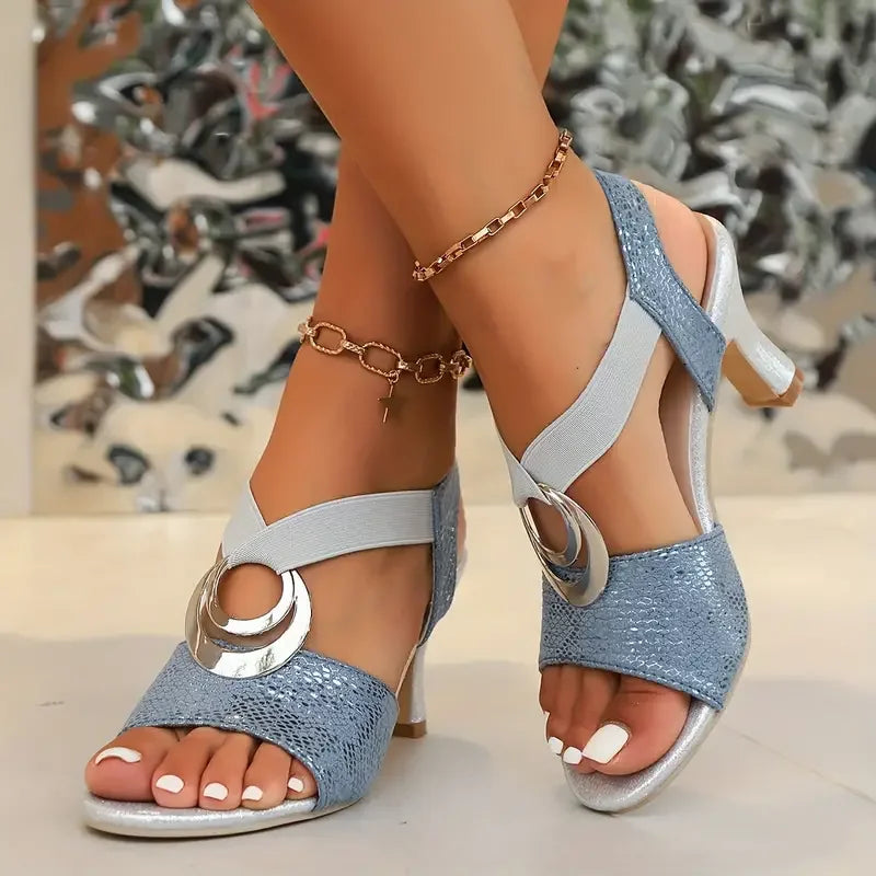 Elegant High Heel Summer Sandal for Women