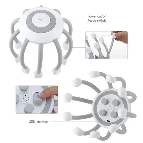 Handheld Relaxing Head Massager