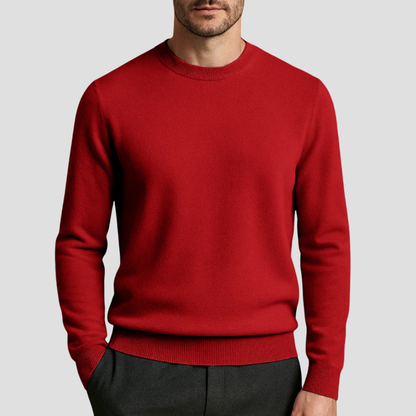 VogeLuxe | Men’s Slim Fit Long Sleeve Crewneck Sweater