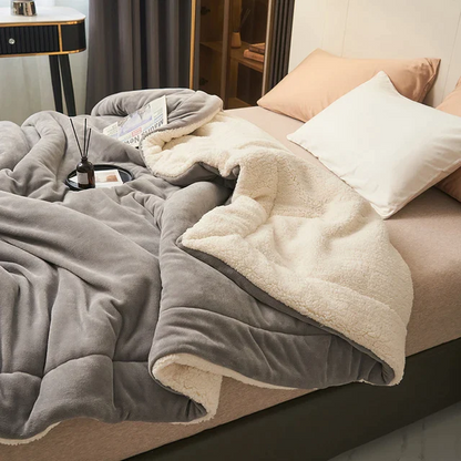 Soft Plush Reversible Blanket