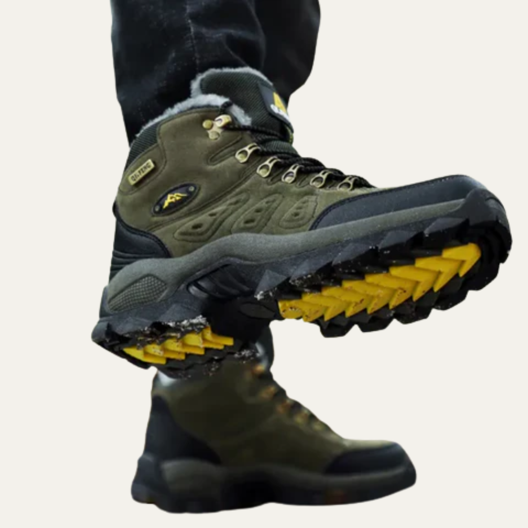 VogeLuxe | Men’s Mid Top Hiking Boots Rugged Outdoor Design